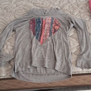 Hoodie with Indian heart